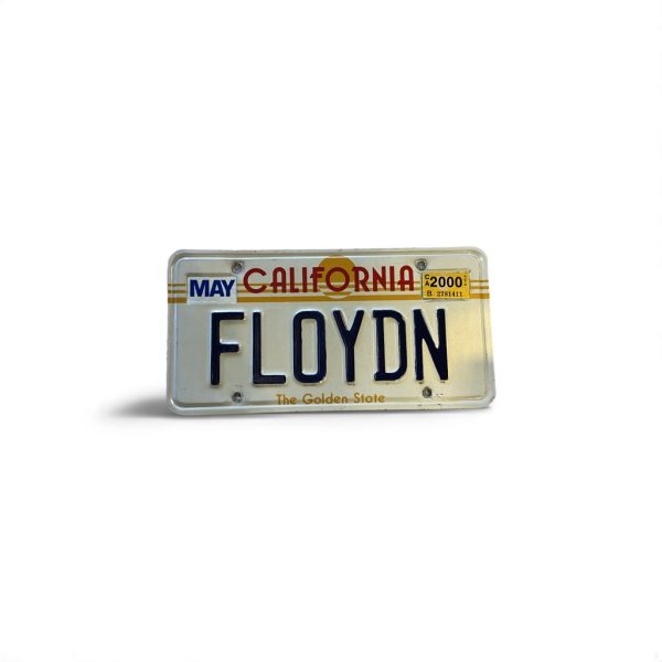 2000 CALIFORNIA VANITY LICENSE PLATE FLOYD N