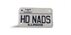 2003 FLORIDA VANITY LICENSE PLATE ACES HD HARLEY DAVIDON MOTORCYCLES