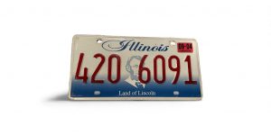 2004 ILLINOIS LICENSE PLATE 420 6091