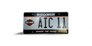 2022 WISCONSIN HARLEY DAVIDSON VANITY LICENSE PLATE AIC 11 ALICE IN CHAINS