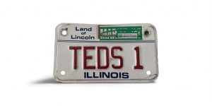 1997 ILLINOIS VANITY MOTORCYCLE LICENSE PLATES TEDS 1