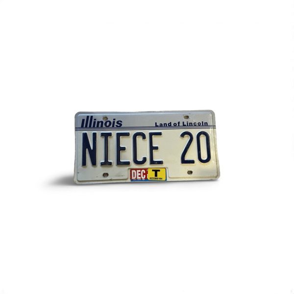 ILLINOIS LICENSE PLATE VANITY NEICE 20 FAMILY