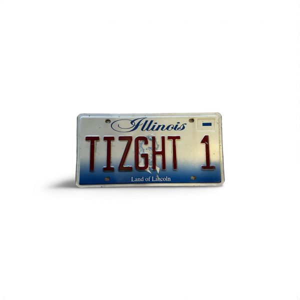 ILLINOIS LICENSE PLATE VANITY TIZGHT 1