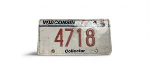 2000 WISCONSIN LICENSE PLATE COLLECTOR 4718
