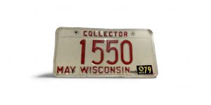 1979 WISCONSIN LICENSE PLATE COLLECTOR 1550