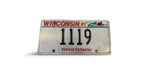 1119 WISCONSIN LICENSE PLATE COLLECTOR 1119