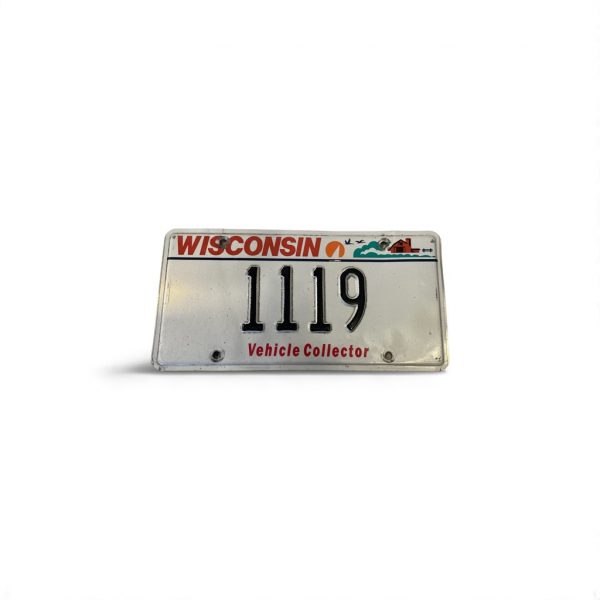 1119 WISCONSIN LICENSE PLATE COLLECTOR 1119
