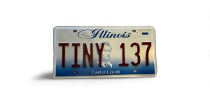 ILLINOIS LICENSE PLATE VANITY TINY 137