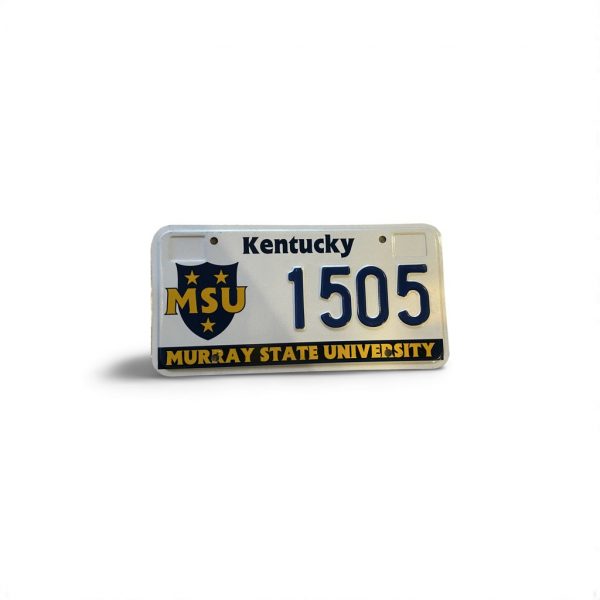 2012 KENTUCKY LICENSE PLATE MSU MURRAY STATE UNIVERSITY 1505