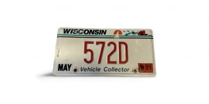 2001 WISCONSIN LICENSE PLATE COLLECTOR 572D LOW NUMBER