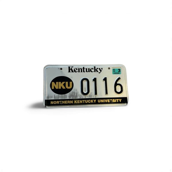2012 KENTUCKY LICENSE PLATE NKU NORTHERN KENTUCKY UNIVERSITY 0116