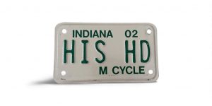 2003 FLORIDA VANITY LICENSE PLATE ACES HD HARLEY DAVIDON MOTORCYCLES