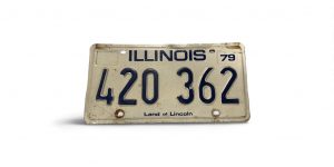 1979 ILLINOIS LICENSE PLATE 420 362