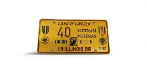 1996 ILLINOIS VIETNAM VETERAN 40 LAND OF LINCOLN