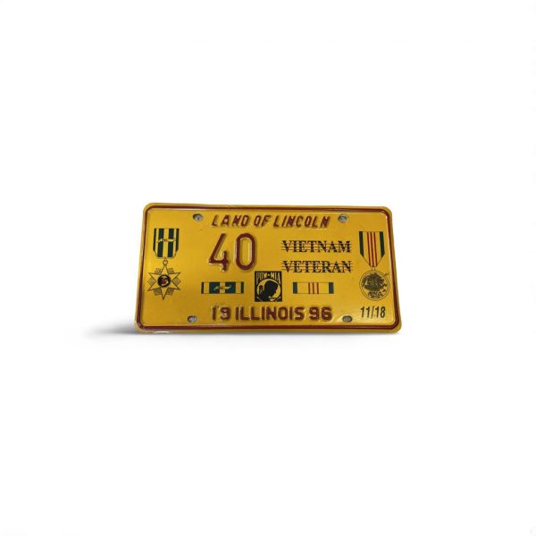 1996 ILLINOIS VIETNAM VETERAN 40 LAND OF LINCOLN
