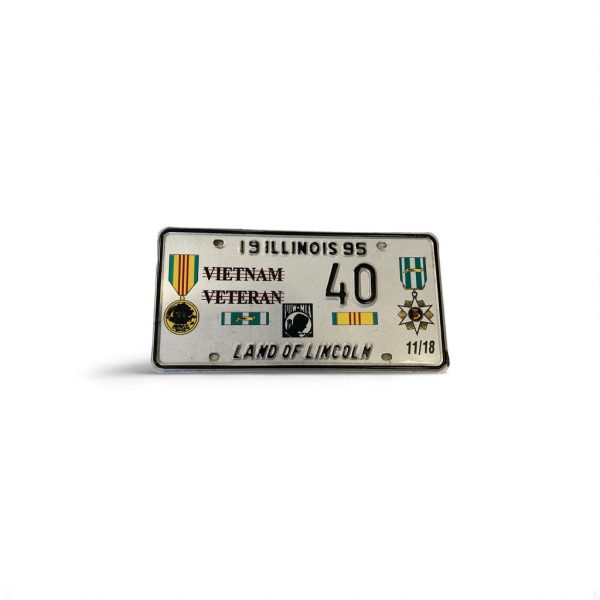 1995 ILLINOIS VIETNAM VETERAN 40 LAND OF LINCOLN
