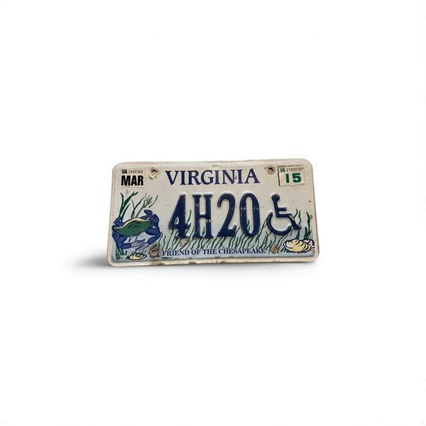 2015 VIRGINIA 4H20 420 LICENSE PLATE GRAPHIC