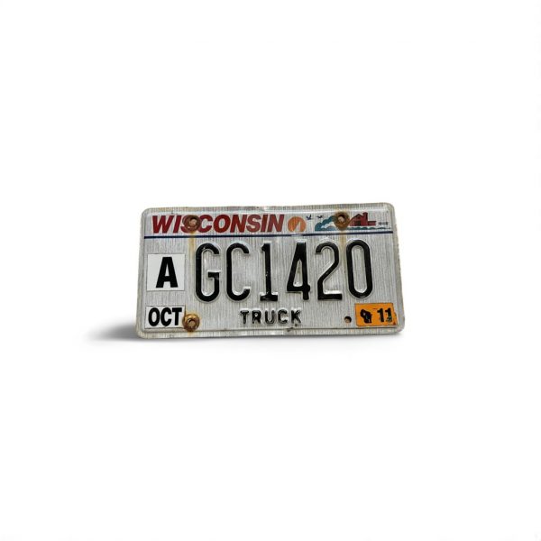 2011 WISCONSIN GC1420 420 LICENSE PLATE TRUCK