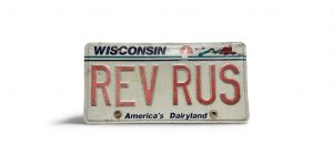 WISCONSIN VANITY LICENSE PLATE REV R US VANITY