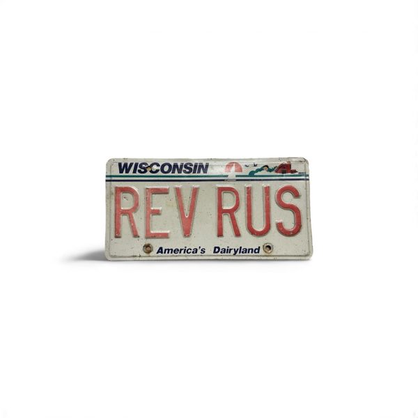 WISCONSIN VANITY LICENSE PLATE REV R US VANITY