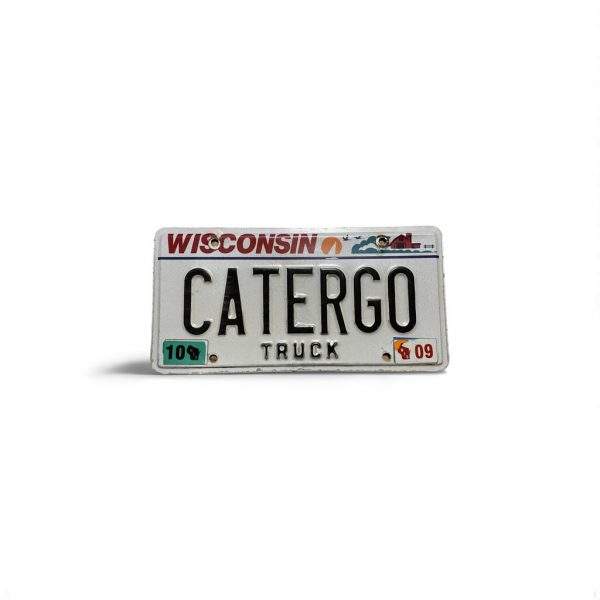 2009 WISCONSIN LICENSE PLATE CATERGO VANITY