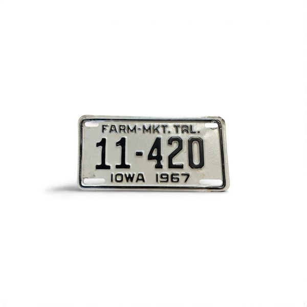 1967 IOWA FARM MARKET TRAILER 11 420